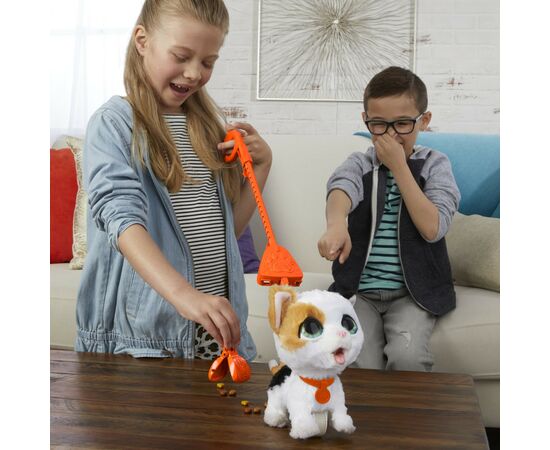 Интерактивная игрушка Hasbro FurReal Friends Большой шаловливый питомец Котенок (E8898_E8946), изображение 4 Интерактивная игрушка Hasbro FurReal Friends Большой шаловливый питомец Котенок (E8898_E8946), изображение 4