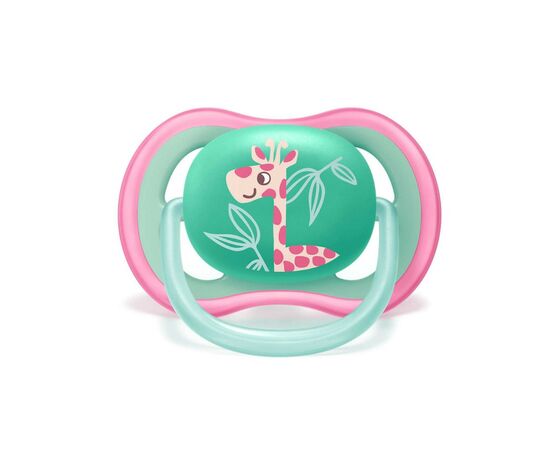 Пустышка Philips AVENT Ultra Air 18+ мес 2 шт для девочек (SCF349/12), изображение 2 Пустышка Philips AVENT Ultra Air 18+ мес 2 шт для девочек (SCF349/12), изображение 2