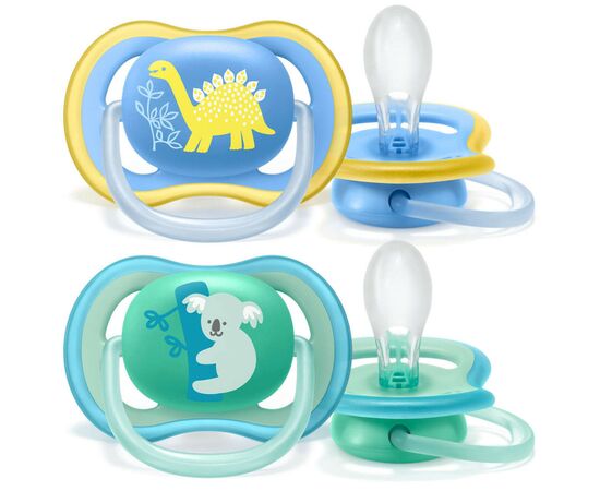 Пустушка Philips AVENT Ultra Air 18+ міс. 2 шт. для хлопчиків (SCF349/11)