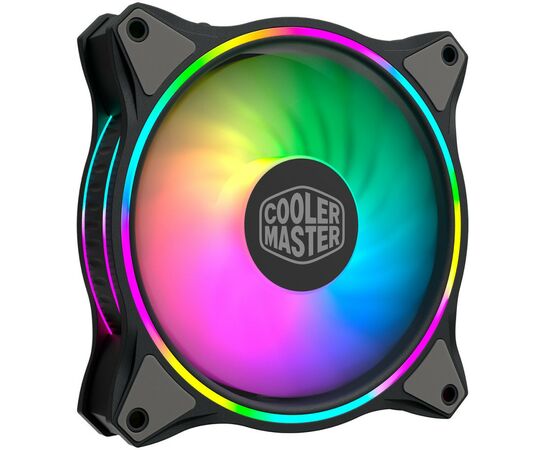 Кулер для корпуса CoolerMaster MasterFan MF120 Halo (MFL-B2DN-183PA-R1), изображение 2 Кулер для корпуса CoolerMaster MasterFan MF120 Halo (MFL-B2DN-183PA-R1), изображение 2