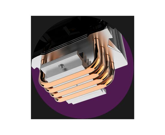 Кулер для процессора CoolerMaster Hyper H410R RGB LED PWM (RR-H410-20PC-R1), изображение 9 Кулер для процессора CoolerMaster Hyper H410R RGB LED PWM (RR-H410-20PC-R1), изображение 9