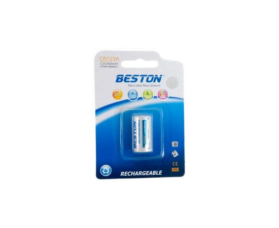 Акумулятор Beston CR123A (16340) 600mAh Lithium (AAB1844)