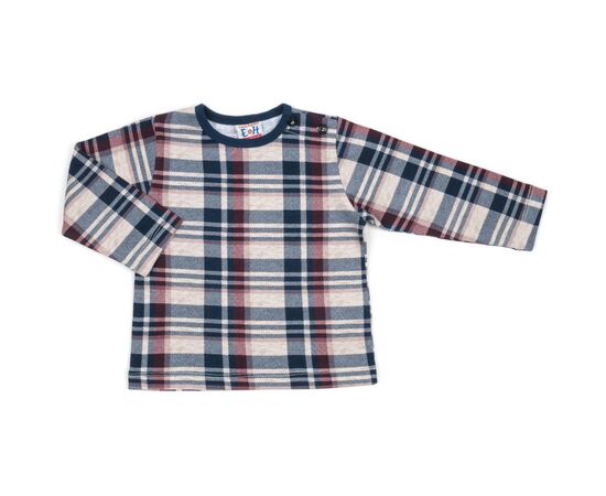 Пижама Breeze в клетку (8382-80-blue), изображение 2 Пижама Breeze в клетку (8382-80-blue), изображение 2