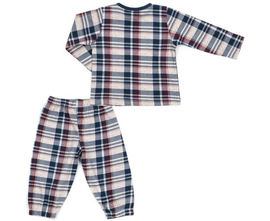 Пижама Breeze в клетку (8382-80-blue), изображение 4 Пижама Breeze в клетку (8382-80-blue), изображение 4