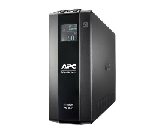 Источник бесперебойного питания APC Back-UPS Pro BR 1600VA, LCD (BR1600MI), изображение 3 Источник бесперебойного питания APC Back-UPS Pro BR 1600VA, LCD (BR1600MI), изображение 3