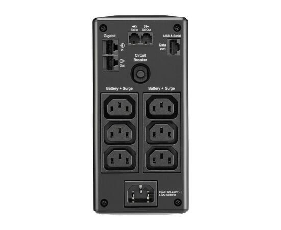 Источник бесперебойного питания APC Back-UPS Pro BR 650VA, LCD (BR650MI), изображение 3 Источник бесперебойного питания APC Back-UPS Pro BR 650VA, LCD (BR650MI), изображение 3