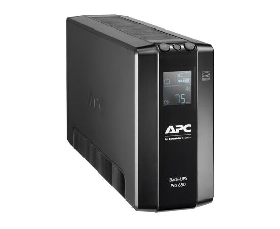 Источник бесперебойного питания APC Back-UPS Pro BR 650VA, LCD (BR650MI), изображение 4 Источник бесперебойного питания APC Back-UPS Pro BR 650VA, LCD (BR650MI), изображение 4