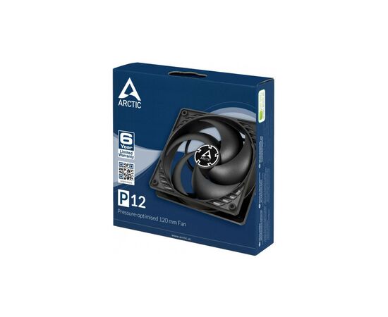 Кулер для корпуса Arctic P12 Black (ACFAN00118A), изображение 6 Кулер для корпуса Arctic P12 Black (ACFAN00118A), изображение 6