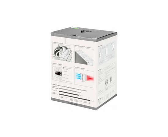 Кулер для процессора Arctic Freezer 34 eSports DUO Grey/White (ACFRE00074A), изображение 9 Кулер для процессора Arctic Freezer 34 eSports DUO Grey/White (ACFRE00074A), изображение 9