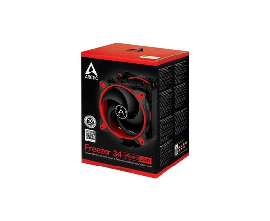 Кулер до процесора Arctic Freezer 34 eSports DUO Red (ACFRE00060A), зображення 9 Кулер до процесора Arctic Freezer 34 eSports DUO Red (ACFRE00060A), зображення 9