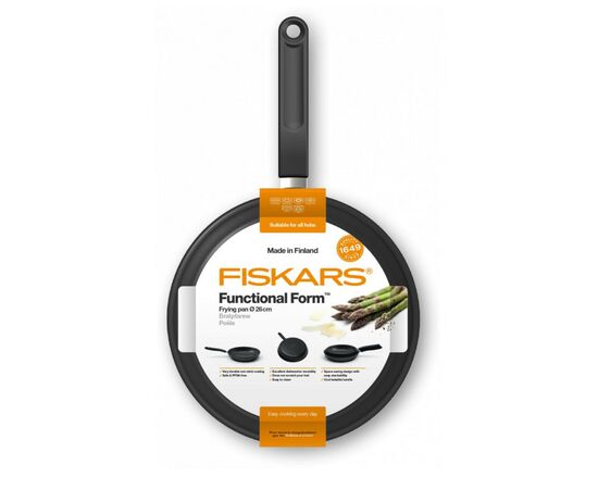 Сковорода Fiskars Functional Form 26 см (1026573), изображение 5 Сковорода Fiskars Functional Form 26 см (1026573), изображение 5