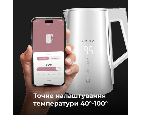 Электрочайник AENO AEK0008S, изображение 7 Электрочайник AENO AEK0008S, изображение 7