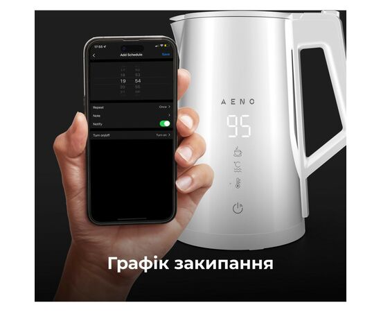 Электрочайник AENO AEK0008S, изображение 8 Электрочайник AENO AEK0008S, изображение 8