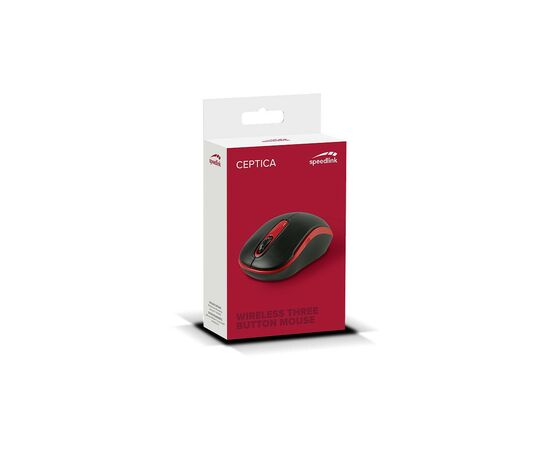 Мышка Speedlink Ceptica Wireless Black/Red (SL-630013-BKRD), изображение 3 Мышка Speedlink Ceptica Wireless Black/Red (SL-630013-BKRD), изображение 3