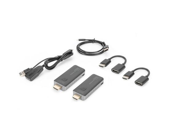 Адаптер Digitus Click Present Mini - Wireless Collaboration System HDMI, 1xTX, 1xRX (DS-55319), изображение 11 Адаптер Digitus Click Present Mini - Wireless Collaboration System HDMI, 1xTX, 1xRX (DS-55319), изображение 11