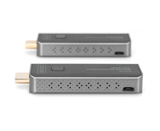 Адаптер Digitus Click Present Mini - Wireless Collaboration System HDMI, 1xTX, 1xRX (DS-55319), изображение 2 Адаптер Digitus Click Present Mini - Wireless Collaboration System HDMI, 1xTX, 1xRX (DS-55319), изображение 2