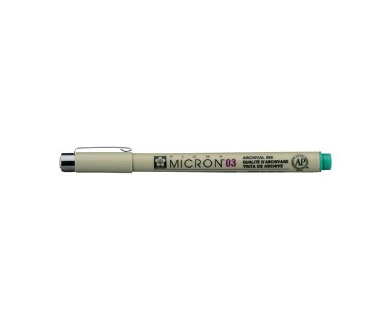 Лайнер Sakura Pigma Micron (0.3) 0,35 мм Зеленый (084511306387)