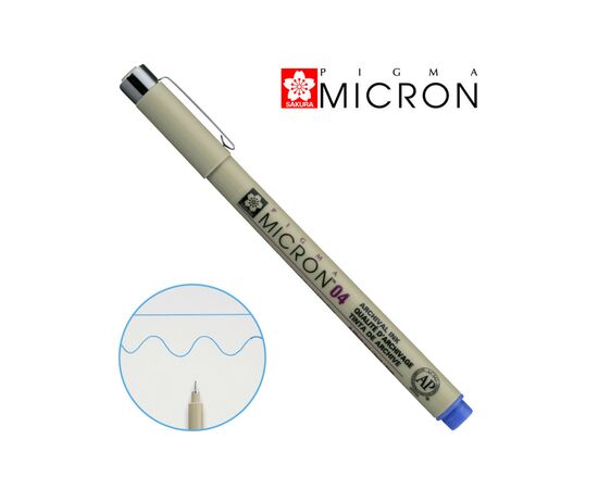 Лайнер Sakura Pigma Micron (0.4) 0,4 мм Синий (084511342125)