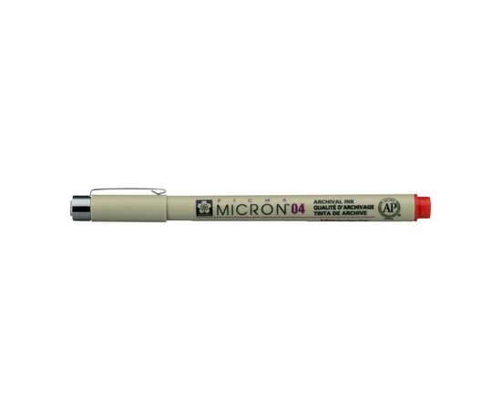 Лайнер Sakura Pigma Micron (0.4) 0,4 мм Красный (084511342101), изображение 2 Лайнер Sakura Pigma Micron (0.4) 0,4 мм Красный (084511342101), изображение 2