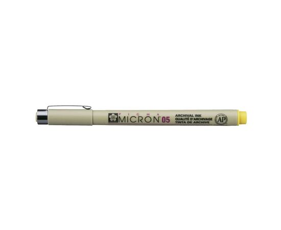 Лайнер Sakura Pigma Micron (0.5) 0,45 мм Жовтий (084511370050)