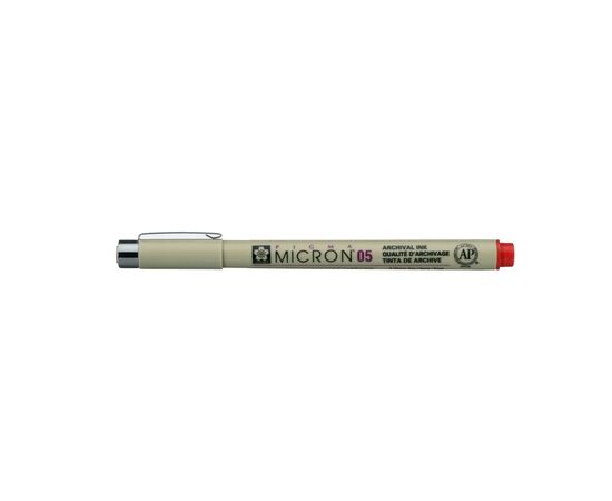 Лайнер Sakura Pigma Micron (0.5) 0,45 мм Красный (084511306417)