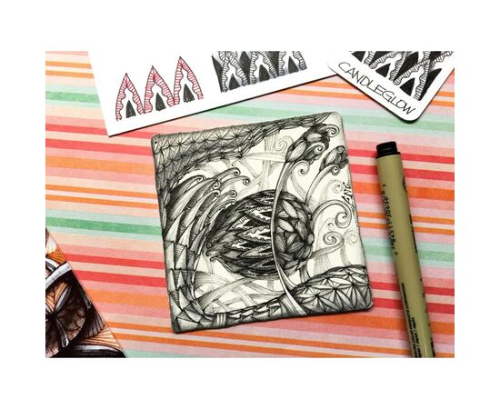 Лайнер Sakura Pigma Micron (12) 0,7 мм Чорний (0084511323315), зображення 4 Лайнер Sakura Pigma Micron (12) 0,7 мм Чорний (0084511323315), зображення 4