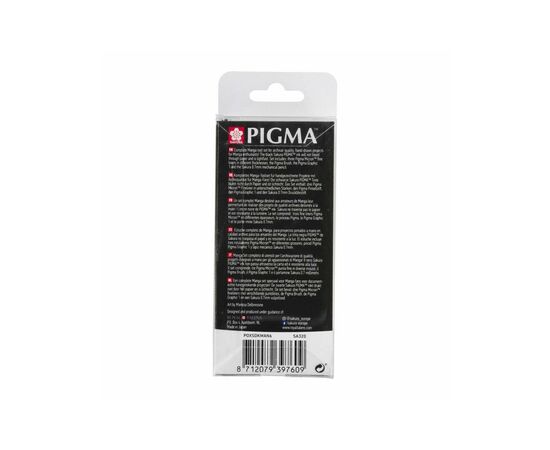 Лайнер Sakura Набор лайнеров для манга MANGA PIGMA TOOL SET, 6 шт (8712079397609), изображение 4 Лайнер Sakura Набор лайнеров для манга MANGA PIGMA TOOL SET, 6 шт (8712079397609), изображение 4