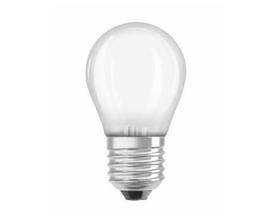 Лампочка Osram LEDPCLP40D 5W/827 230VGLFR E27 10X1 (4058075438897)