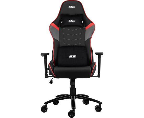 Кресло игровое 2E Gaming Bushido II Black/Red (2E-GC-BUS-BKRD), изображение 3 Кресло игровое 2E Gaming Bushido II Black/Red (2E-GC-BUS-BKRD), изображение 3