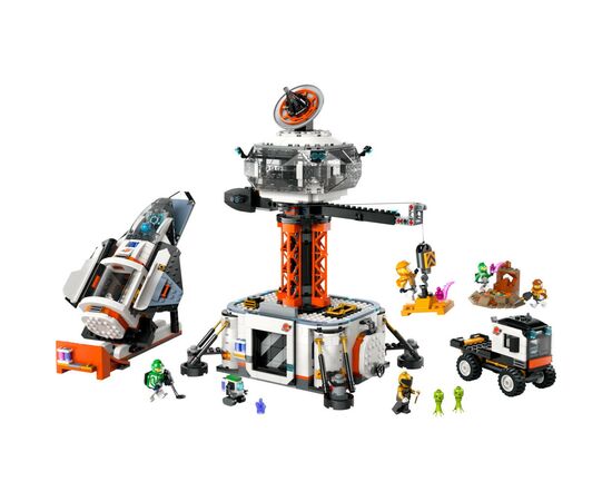 Конструктор LEGO City Космическая база и стартовая площадка для ракеты 1422 деталей (60434), изображение 2 Конструктор LEGO City Космическая база и стартовая площадка для ракеты 1422 деталей (60434), изображение 2