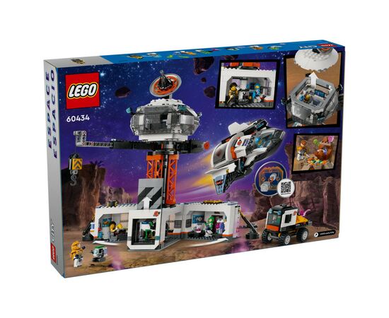 Конструктор LEGO City Космическая база и стартовая площадка для ракеты 1422 деталей (60434), изображение 8 Конструктор LEGO City Космическая база и стартовая площадка для ракеты 1422 деталей (60434), изображение 8