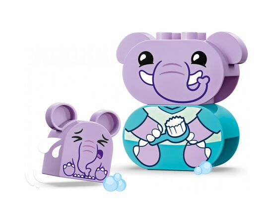 Конструктор LEGO DUPLO My First Повсякденні процедури: Час приймати ванну 15 деталей (10413), зображення 4 Конструктор LEGO DUPLO My First Повсякденні процедури: Час приймати ванну 15 деталей (10413), зображення 4