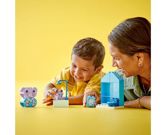 Конструктор LEGO DUPLO My First Повсякденні процедури: Час приймати ванну 15 деталей (10413), зображення 6 Конструктор LEGO DUPLO My First Повсякденні процедури: Час приймати ванну 15 деталей (10413), зображення 6