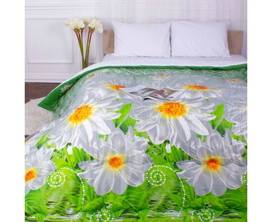 Одеяло MirSon шелковое зимнее №5270 Print Line Abriola 200x220 см (2200006103554), изображение 2