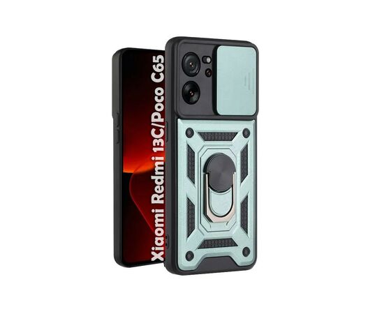 Чехол для мобильного телефона BeCover Military Xiaomi Redmi 13C / Poco C65 Dark Green (710563)