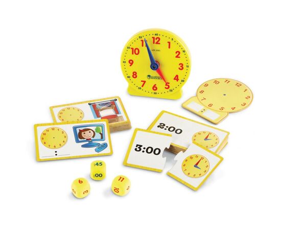 Развивающая игрушка Learning Resources Изучаем время (LER3220), изображение 2 Развивающая игрушка Learning Resources Изучаем время (LER3220), изображение 2