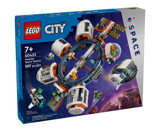 Конструктор LEGO City Модульная космическая станция 1097 деталей (60433)