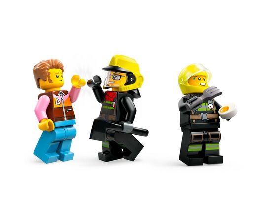 Конструктор LEGO City Пожежний позашляховик з рятувальним човном 301 деталей (60412), зображення 5 Конструктор LEGO City Пожежний позашляховик з рятувальним човном 301 деталей (60412), зображення 5