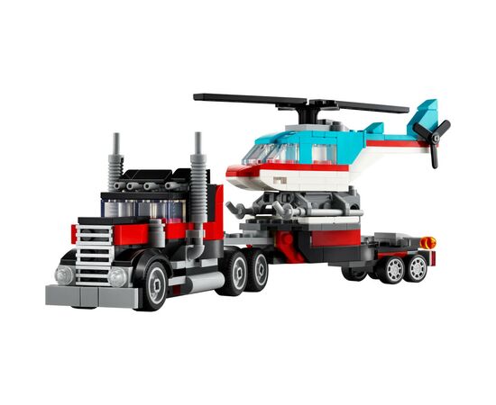 Конструктор LEGO Creator Бортовой грузовик с вертолетом 270 деталей (31146), изображение 2 Конструктор LEGO Creator Бортовой грузовик с вертолетом 270 деталей (31146), изображение 2