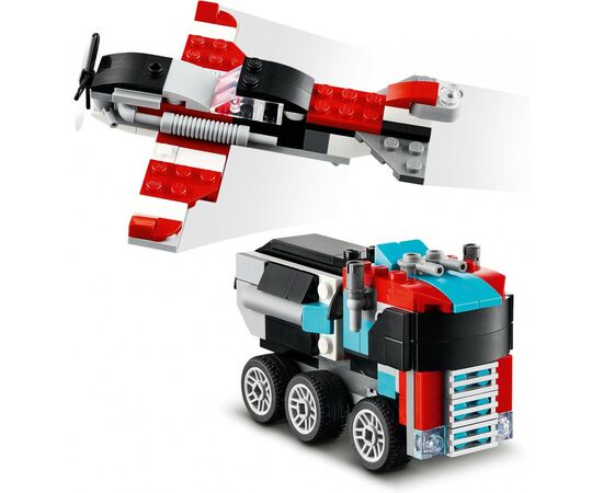 Конструктор LEGO Creator Бортовой грузовик с вертолетом 270 деталей (31146), изображение 6 Конструктор LEGO Creator Бортовой грузовик с вертолетом 270 деталей (31146), изображение 6