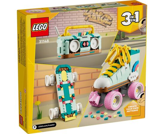 Конструктор LEGO Creator Ретро ролики 342 деталей (31148), зображення 8 Конструктор LEGO Creator Ретро ролики 342 деталей (31148), зображення 8