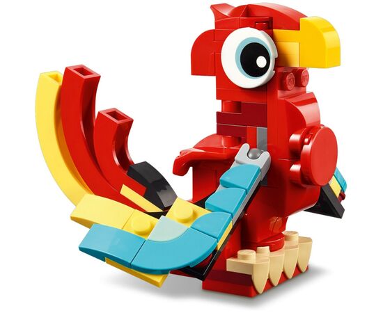 Конструктор LEGO Creator Красный Дракон 149 деталей (31145), изображение 4 Конструктор LEGO Creator Красный Дракон 149 деталей (31145), изображение 4