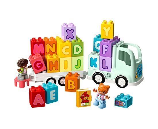 Конструктор LEGO DUPLO Town Грузовик с азбукой 36 деталей (10421), изображение 2 Конструктор LEGO DUPLO Town Грузовик с азбукой 36 деталей (10421), изображение 2