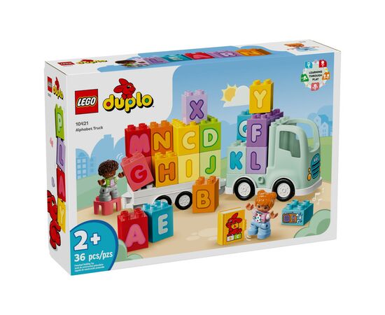 Конструктор LEGO DUPLO Town Грузовик с азбукой 36 деталей (10421), изображение 5 Конструктор LEGO DUPLO Town Грузовик с азбукой 36 деталей (10421), изображение 5