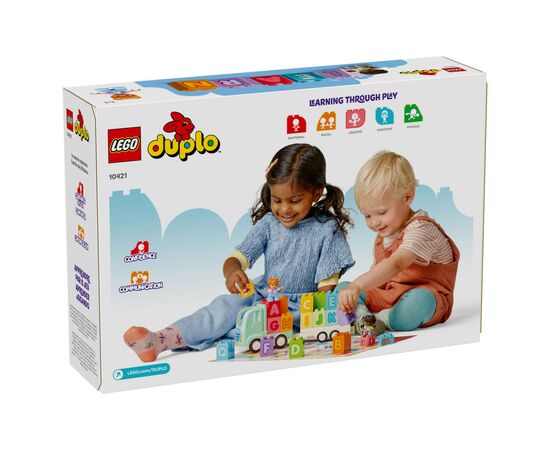 Конструктор LEGO DUPLO Town Грузовик с азбукой 36 деталей (10421)