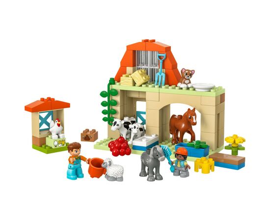 Конструктор LEGO DUPLO Town Уход за животными на ферме 74 деталей (10416), изображение 2 Конструктор LEGO DUPLO Town Уход за животными на ферме 74 деталей (10416), изображение 2