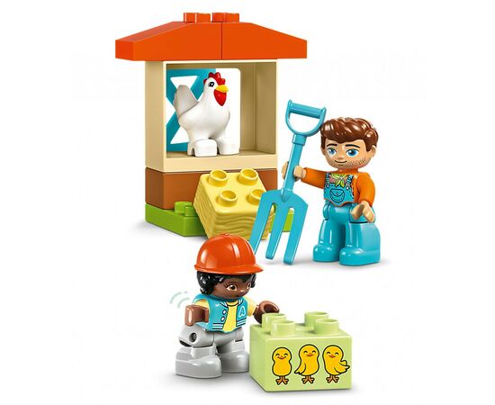 Конструктор LEGO DUPLO Town Уход за животными на ферме 74 деталей (10416), изображение 3 Конструктор LEGO DUPLO Town Уход за животными на ферме 74 деталей (10416), изображение 3