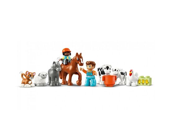 Конструктор LEGO DUPLO Town Уход за животными на ферме 74 деталей (10416), изображение 4 Конструктор LEGO DUPLO Town Уход за животными на ферме 74 деталей (10416), изображение 4