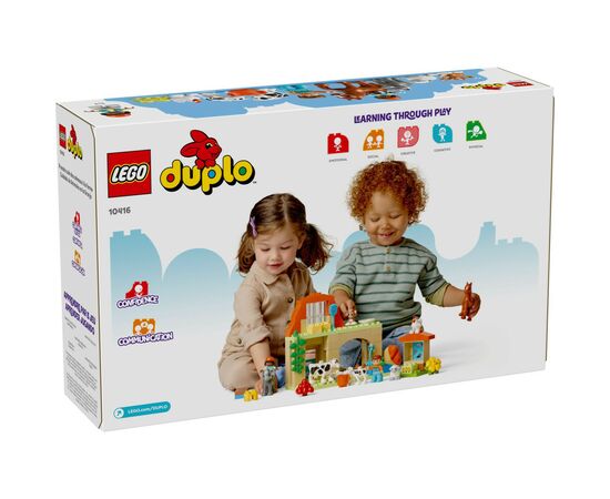 Конструктор LEGO DUPLO Town Уход за животными на ферме 74 деталей (10416), изображение 5 Конструктор LEGO DUPLO Town Уход за животными на ферме 74 деталей (10416), изображение 5