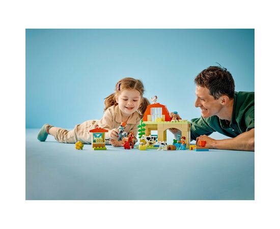 Конструктор LEGO DUPLO Town Уход за животными на ферме 74 деталей (10416), изображение 8 Конструктор LEGO DUPLO Town Уход за животными на ферме 74 деталей (10416), изображение 8
